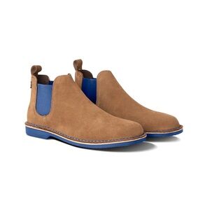 Veldskoen Men’s Suede Chelsea Boots J-Bay (blue sole) size 4